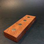 MAGNET STAND - SAPELE - HOLDS X4