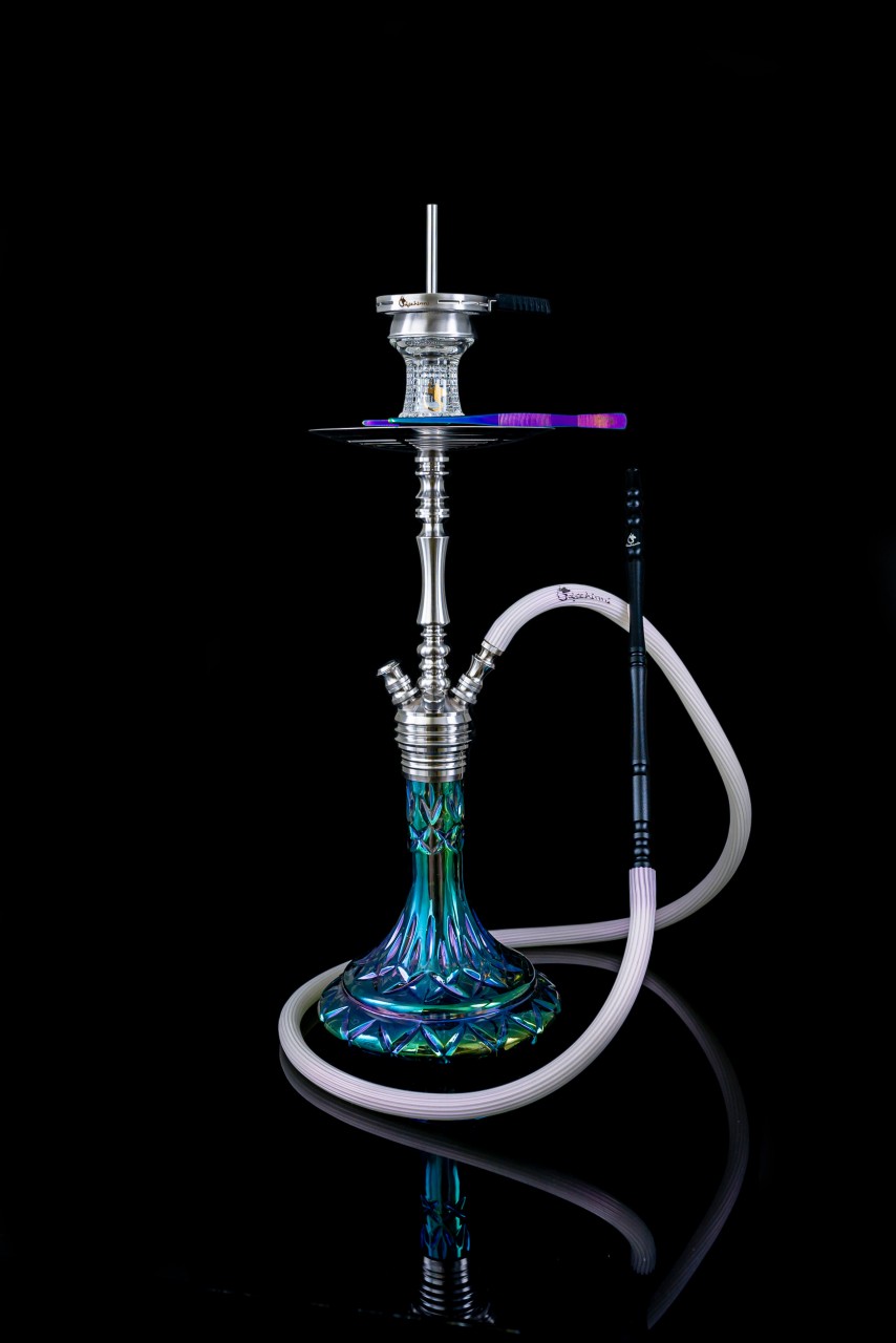 DSCHINNI MIXX SILVER PURPLE RAIN HOOKAH SET ベノム - CyberChill