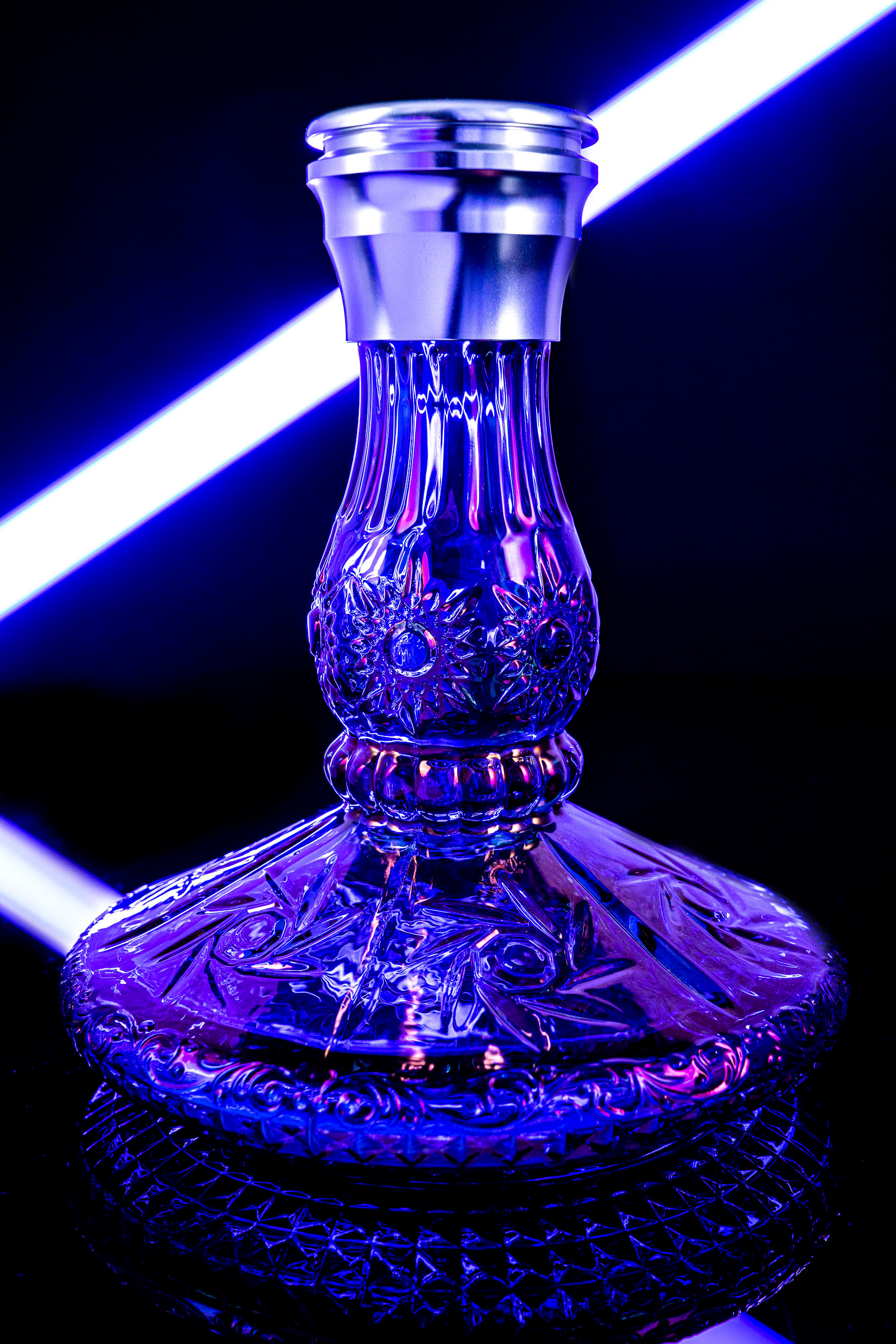 DSCHINNI （ジーニー）Roxx Silver purple Hookah Set シーシャ セット 