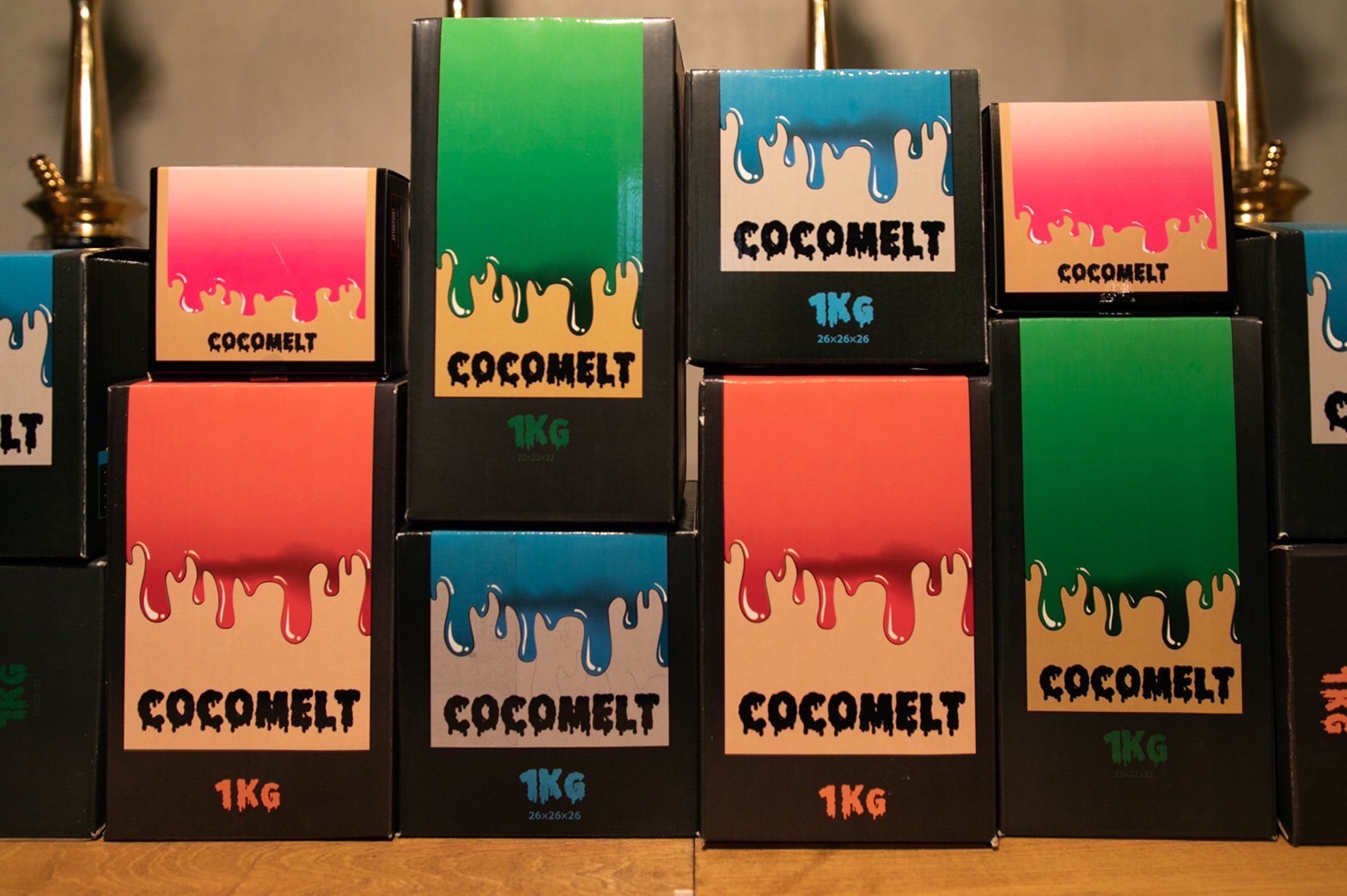 COCOMELT シーシャ用ココナッツ炭 1KG 炭交換の頻度を軽減 