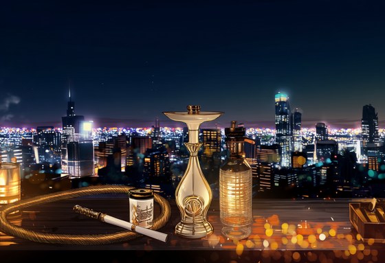 シーシャのある情景